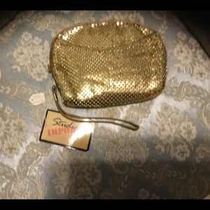 New Metal Gold Evening Bag